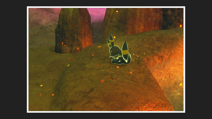 New Pokémon Snap - Noctali dans Ruines