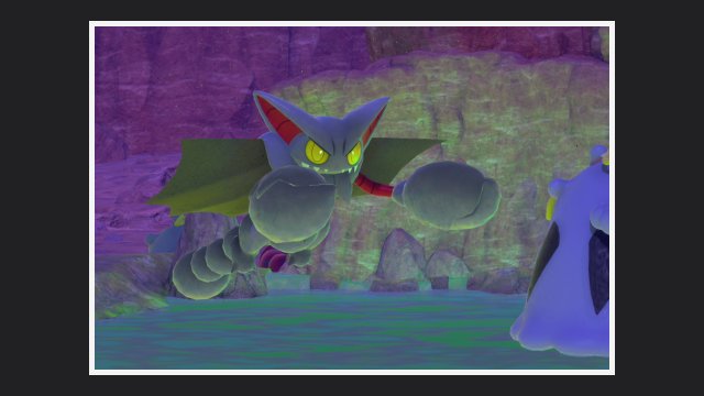 New Pokémon Snap - Terres Désolées (nuit) dans Scorvol