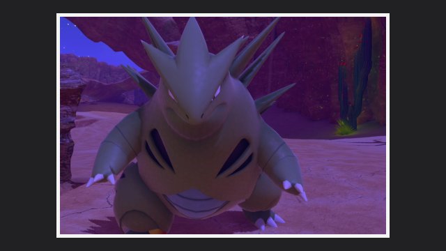 New Pokémon Snap - Terres Désolées (nuit) dans Tyranocif