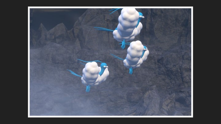 New Pokémon Snap - Volcan dans Altaria