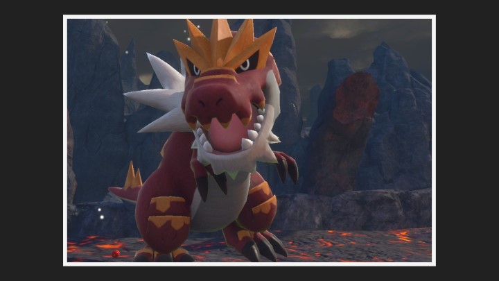 New Pokémon Snap - Rexillius dans Volcan