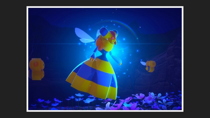 New Pokémon Snap - Apireine - Photo 1 étoile