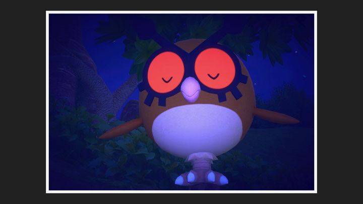 New Pokémon Snap - Hoothoot - Photo 1 étoile