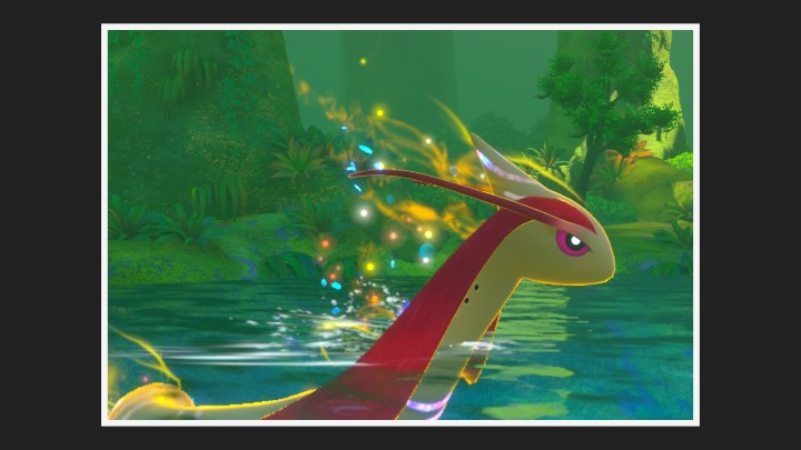 New Pokémon Snap - Milobellus - Photo 1 étoile
