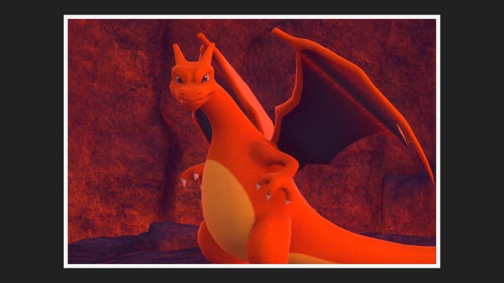 New Pokémon Snap - Dracaufeu - Photo 2 étoiles