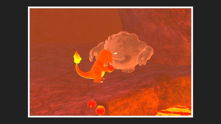 New Pokémon Snap - Salamèche - Photo 2 étoiles