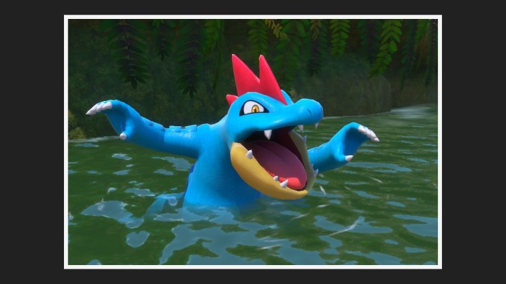 New Pokémon Snap - Aligatueur - Photo 3 étoiles