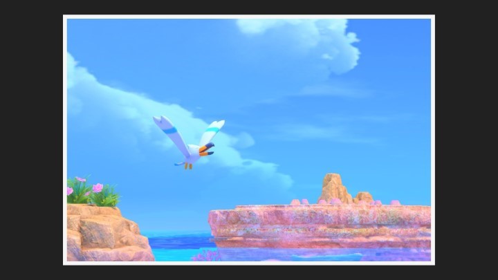 New Pokémon Snap - Goélise - Photo 3 étoiles