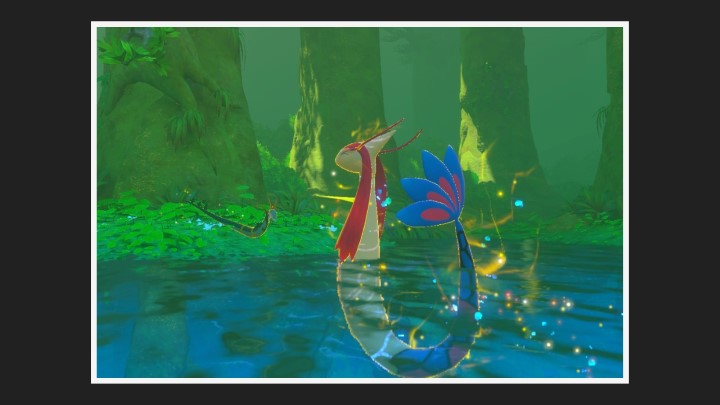 New Pokémon Snap - Milobellus - Photo 3 étoiles