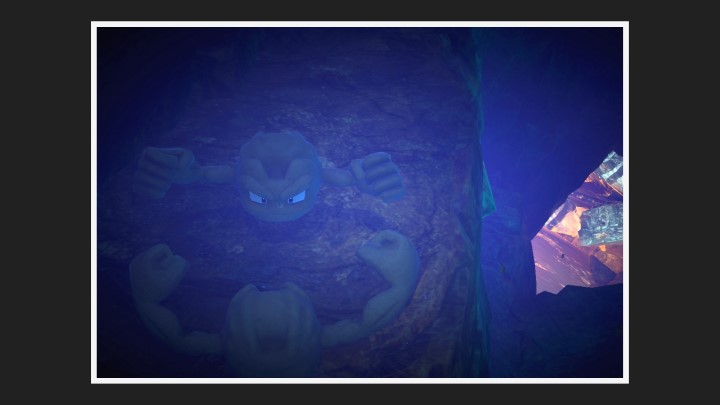New Pokémon Snap - Racaillou - Photo 3 étoiles