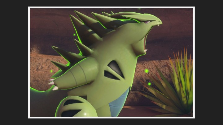 New Pokémon Snap - Tyranocif - Photo 3 étoiles