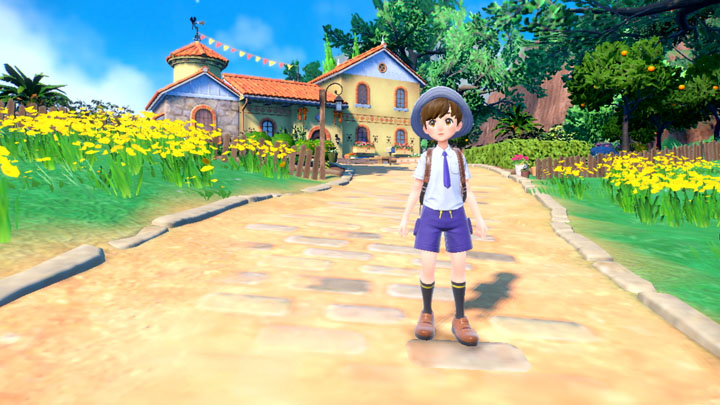 Pokémon violet gameplay Held