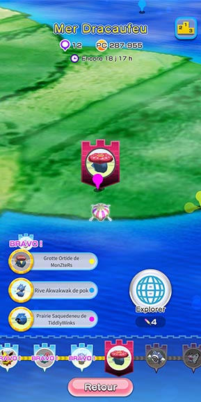 Pokémon Rumble Rush - Carte