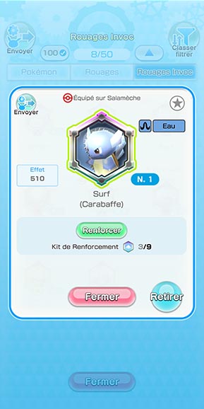 Rouages Invoc Pokémon Rumble Rush