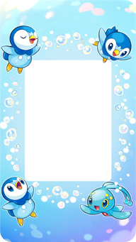 Arrière-Plan - Manaphy & Tiplouf