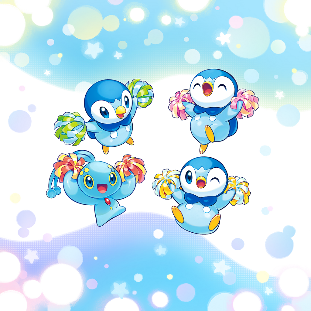Tapis de Jeu - Manaphy & Tiplouf