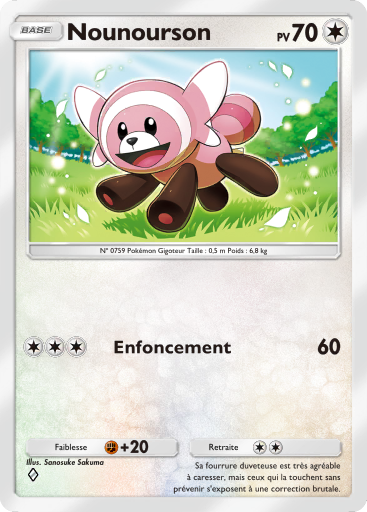 Pokémon Pocket - Extension Nounourson - Carte 138
