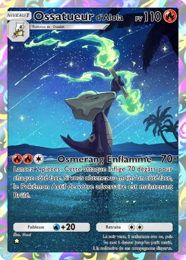 Pokémon Pocket - Extension Ossatueur (d'Alola) - Carte 160