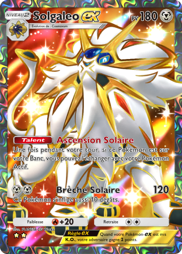 Pokémon Pocket - Extension Solgaleo-ex - Carte 189