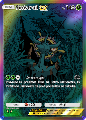 Pokémon Pocket - Extension Sinistrail-ex - Carte 199