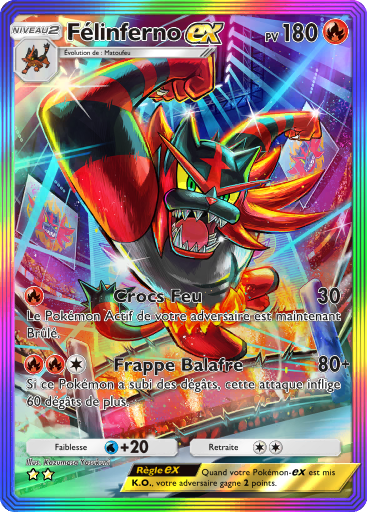Pokémon Pocket - Extension Félinferno-ex - Carte 200