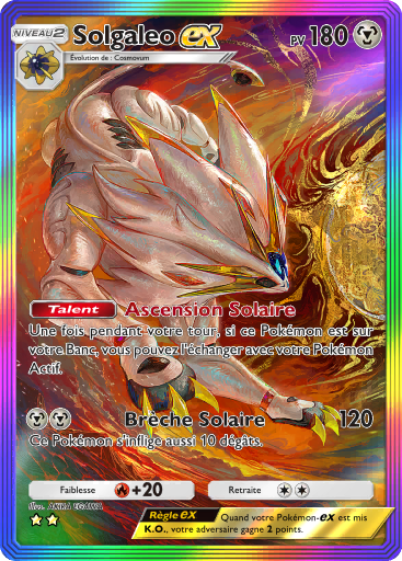 Pokémon Pocket - Extension Solgaleo-ex - Carte 207