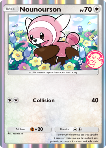 Pokémon Pocket - Extension Nounourson - Carte 83