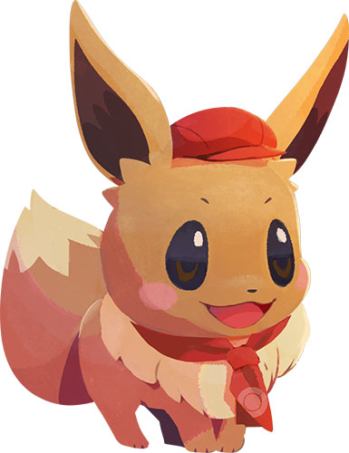 Artwork de Évoli (invité) Pokémon Café ReMix Artwork de Évoli (invité) Pokémon Café ReMix