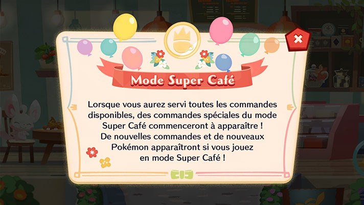 Mode Super Café - Pokémon Café ReMix