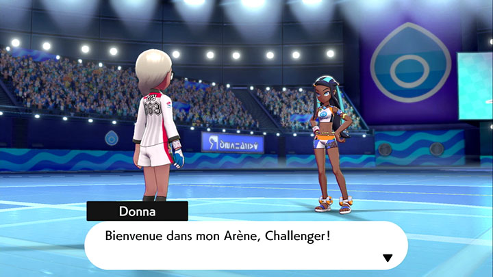 Donna la Championne d'Arène Pokémon Épée et Bouclier