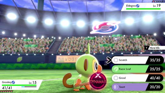 Les Capacités Dynamax Pokémon Épée et Bouclier