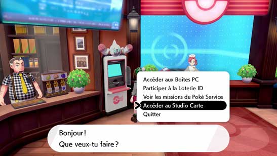 Carte Ligue Pokémon Épée et Pokémon Bouclier