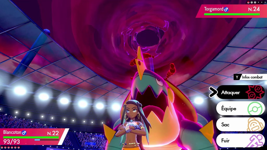 Donna la Championne d'Arène Pokémon Épée et Bouclier Donna la Championne d'Arène Pokémon Épée et Bouclier