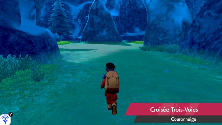 Croisée Trois-Voies Couronneige Pokémon Épée et Bouclier