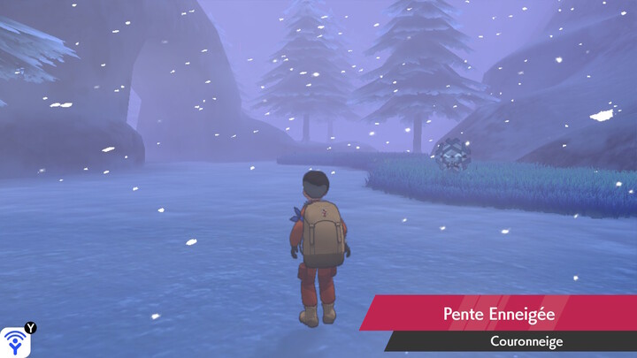 Pente Enneigée Couronneige Pokémon Épée et Bouclier