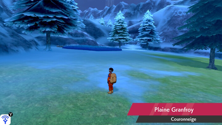 Plaine Granfroy Couronneige Pokémon Épée et Bouclier