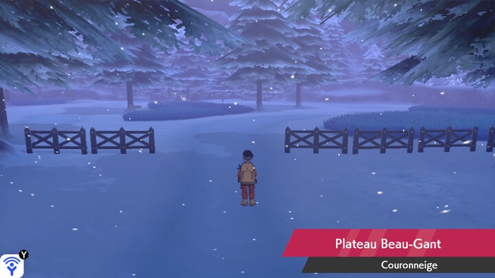 Plateau Beau-Gant Couronneige Pokémon Épée et Bouclier