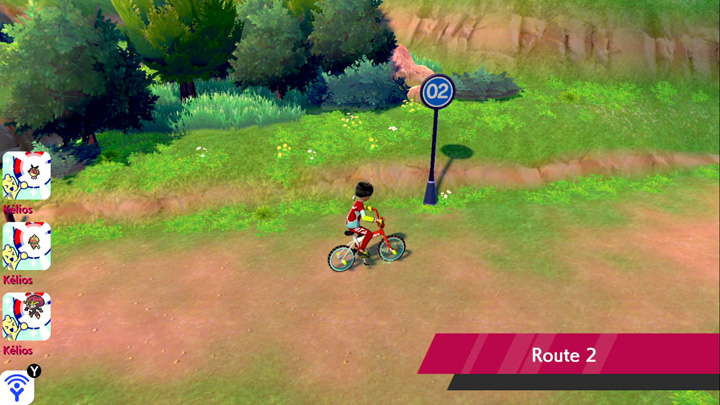 Route 2 Pokémon Épée et Bouclier