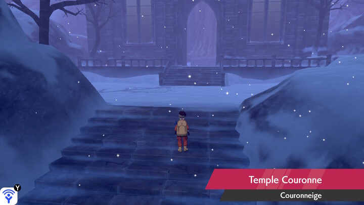 Temple Couronne Couronneige Pokémon Épée et Bouclier