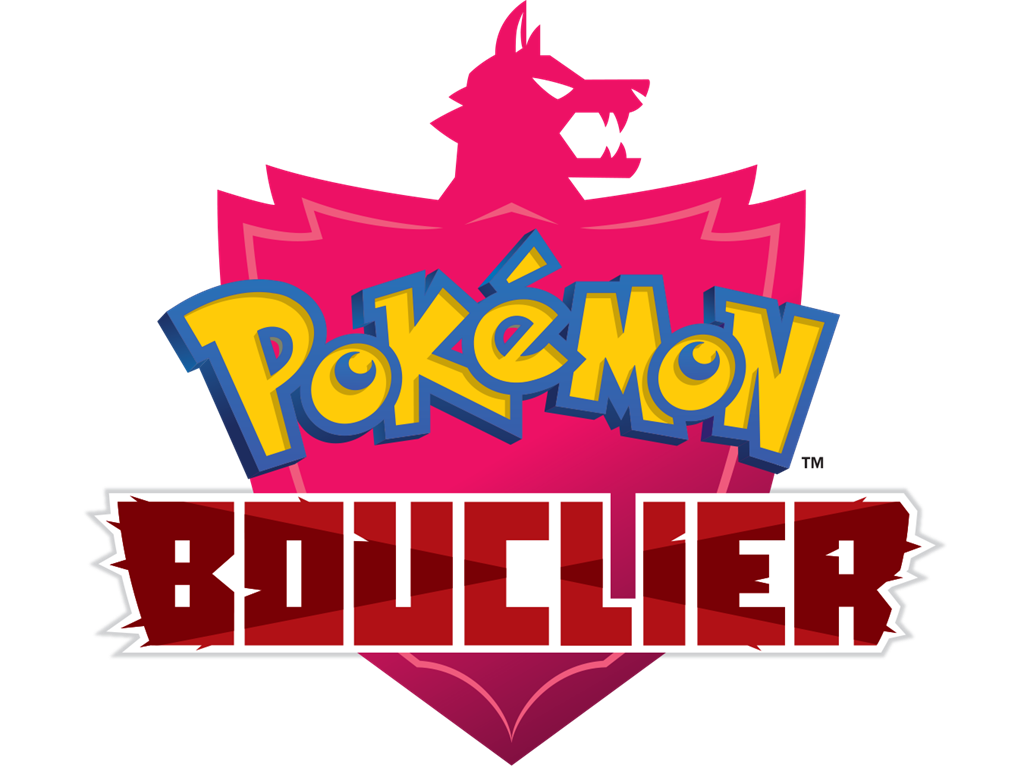 Logo Pokémon Bouclier en français