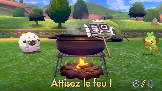 Poké Camping Pokémon Épée et Pokémon Bouclier