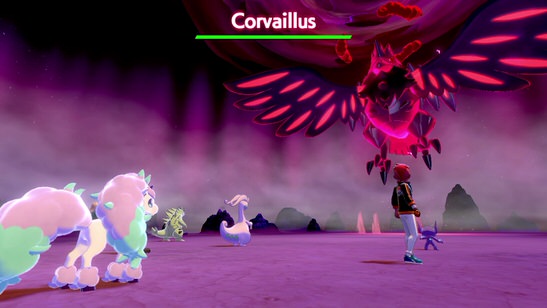 Corvaillus Gigamax Pokémon Épée et Bouclier