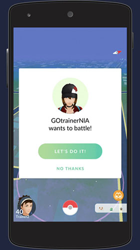 Pokémon GO - Combats de Dresseurs (Image 1)