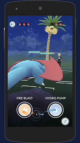 Combat de Dresseur Pokémon GO