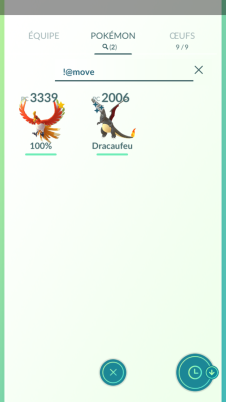 Screenshot Pokémon Go