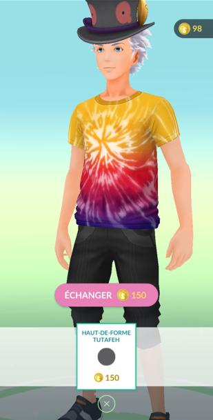 Pokémon GO - Vêtement Halloween 4 Pokémon GO - Vêtement Halloween 4