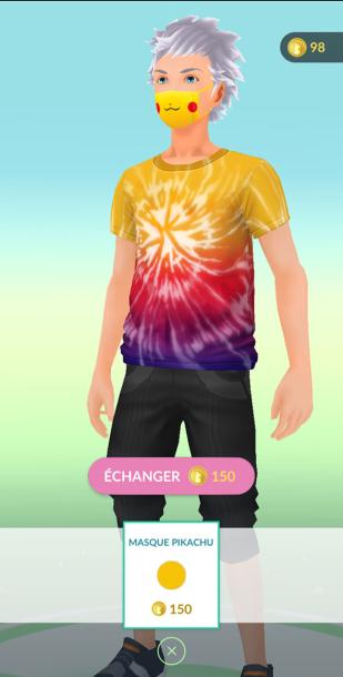 Pokémon GO - Vêtement Halloween 1 Pokémon GO - Vêtement Halloween 1