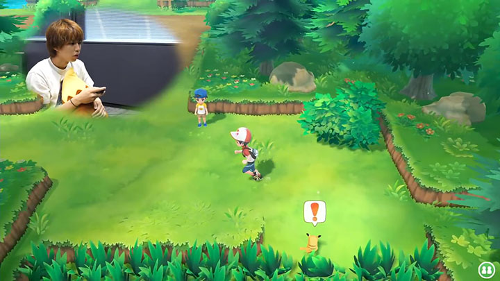 Gameplay de Pokémon Let's Go Pikachu et Évoli