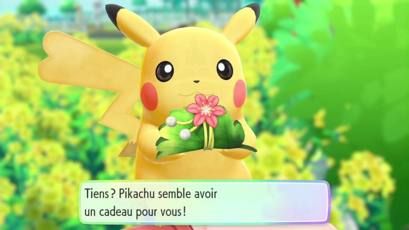 Pokémon partenaire Pokémon Let's Go Pikachu et Évoli