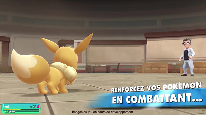 Pokémon Let's Go Pikachu et Évoli - Montée de niveau